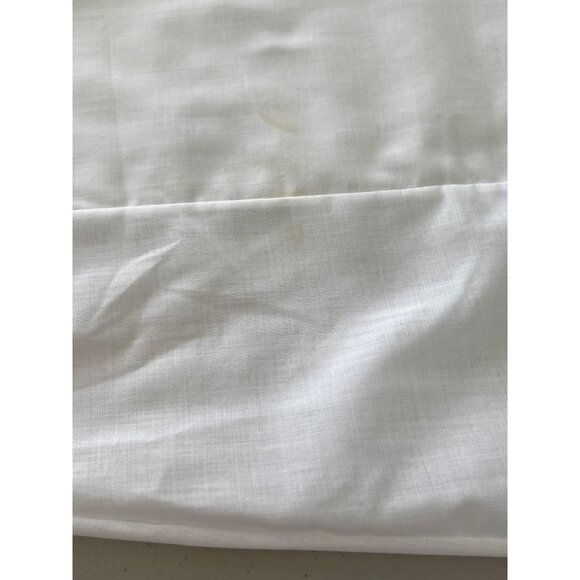 Vintage 50 Floral Embroidered Slip Dress Womens 36 Small Scalloped Edge Fairy - Picture 3 of 9